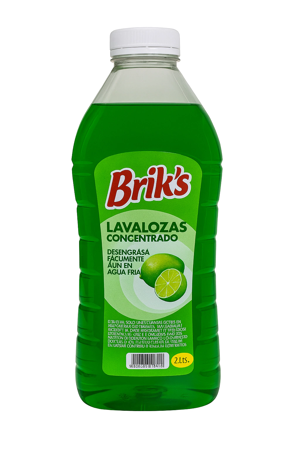 Lavaloza Concentrado Brik'S 2 Lts.